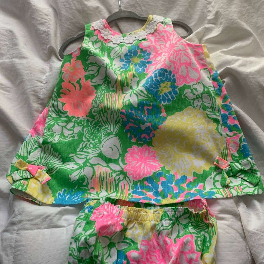 Lilly Pulitzer Hibiscus Stroll toddler dress!